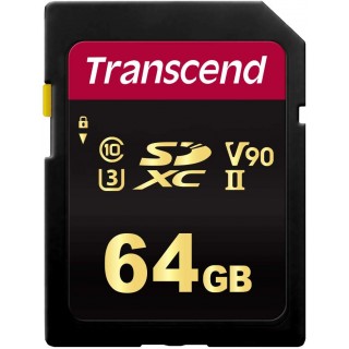 Transcend 64GB SDXC 700S Class10 U3